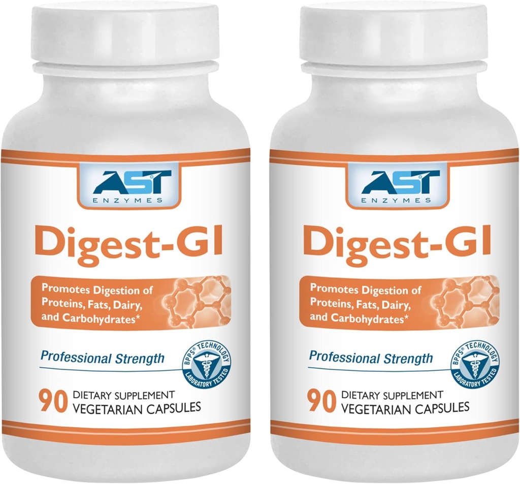 Digest-GI 消化酶 -- -- (90 x2) 植物摄入-摄入和催化男女救济