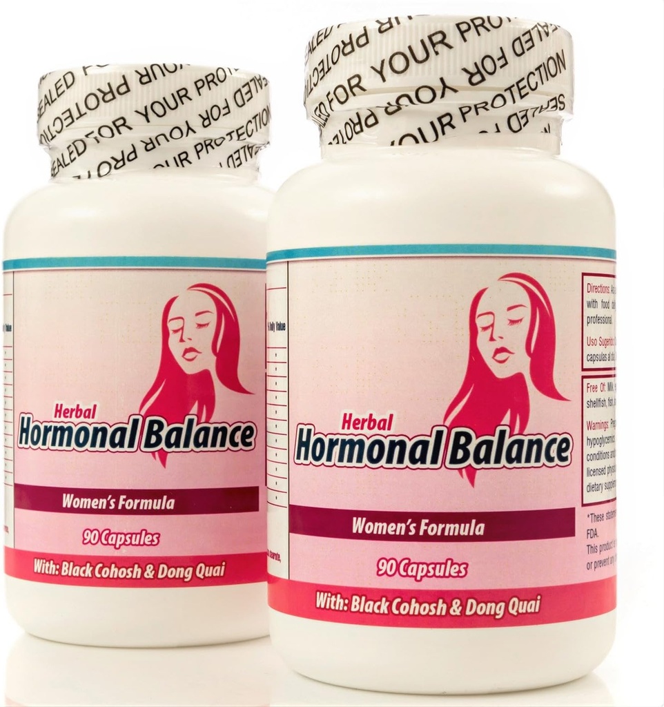 平衡荷尔蒙. (原始内容存档于2018-09-29). Suplemento Natural para marrior las hormonas femeninas. 设置为 2 frascos con 90 capsulas CADA uno. Tratamiento 第3段 Meses. 100%自然