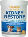 猫和狗的肾还原 原Feline & Canine Kedney 清洁除毒与修复补充,肾功能 自然猫和狗肾支持 肾健康 90 Gr