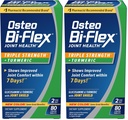 Osteo Bi-Flex 三重强度 Glucosamine 与 Turmeric, 联合健康补编, 编译板块, 原版, 80 Counter (Pack of 2)