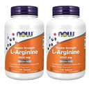 现在的食物 Arginine 1000 mg, 120 标签 (Pack of 2)
