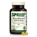 标准加工金枪鱼Omega-3 Chewable - 鱼油补充剂与DHA - Omega-3 支持脑眼健康补充剂 - 抗氧化剂的绝佳来源 - Gluten-free & Non-Dairy - 120 Softgels
