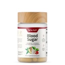 Snap 补充血糖 与柏柏林,CoQ10,肉桂,Alpha Lipoic Acid 和 Gymnema 一起支持健康血糖,Metabol健康与能源,无糖,60卡普尔