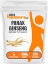 Bulk Assupports.com Ginseng Root 提取粉末 - Panax Ginseng 补充剂,草药补充剂 - Vegan & Gluten Free, 每架服役1g, 250g (8.8 oz) (Pack of 1)