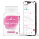 Natureland 40 Counter, 600mg Boric Acid 阴道套件,美国制造,恢复pH平衡和减少干燥,食道,偏头痛,以及放行,支持近亲健康(40 counter of 1)