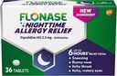 Flonase 夜间过敏治疗药片,最多6小时过敏药片 -- 36小时