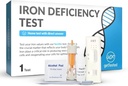 Get Tested Iron Defency Test Kit – at Home Blood Test for Anemia with fast results – Fingerprick 样本,不需要实验室访问 – 低铁水平临床验证检查