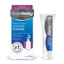ScarAway Silicone Scar Gel,《帮助提高超营养性刀疤的大小、颜色和纹理》,伤痕、烧伤和外科、水阻力,10克(0.35奥兹)