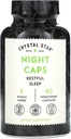 Crystal Star Night Caps Natural Sleep Aid Supports (60 Capsules) – 草药非哈比特成形法 – Valerian Root, Kava & Passion Flower – 非GMO 维基百科中的相关条目: 水晶之星夜 自然睡眠援助补编 (60 Capsules) – 草药非哈比特成形法 – 瓦莱里安根, 卡瓦 & Passion Flower – Non-GMO