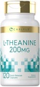 Carlyle L-Theanine 200mg 补编 | 120 Capsules | 非GMO, Gluten Free