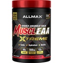 AllMAX MUSCLEAA Xtreme, Cherry Limeade - 532克粉末 - 提供EAAs,BCAAs和水分 - 最多30种服务