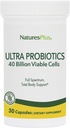 NaturesPlus Ultra Probiotics - 30 Vegan Capsules - 全身光谱总支持 - 包括Prebiotic Acai - 30 服务