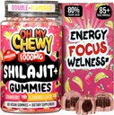 纯喜马拉雅Shilajit Gummys -- -- 高潜力金品级Resin -- -- 与Ashwagandha和Shatavari一起为男子和妇女提供能源促进和免疫支持 -- -- 60古米 -- -- 草莓和香蕉
