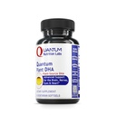 量子营养实验室 DHA - 非GMO Vegan DHA 含Omega 3脂肪酸,基于藻类的DHA 供女性和男性使用,天然DHA 适配 Vegans - 60 蔬菜软胶 Capsules
