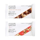 SANS 膳食替代蛋白棒 全自然营养棒 没有添加的糖 乳制品 无豆 无糖 无糖 基本维生素和矿物 (Peanut Butter loveers, 12 Pack)