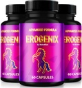 (3 Pack) Erogenix Capsules, 解锁你的最大性能, 所有支持长距离能量和总体健康的自然补充, Ero Genix 官方评论(180 Capsules)
