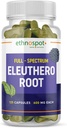 全谱 Eleuthero 根卡普勒斯 - 西伯利亚 Ginseng - Boosts 物理 Stamina & 精神警示 - 支持Imune系统 - 增强的 Eleutheroside 简介 - 所有自然 - 125 Vegan 卡普勒斯