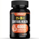 科尔蒂索尔健康补编,25-in-1 男女科尔蒂索尔减排器,与Ashwagandha,Rhodiola Rosea,L-Theanine,10 Capsules合订的科尔蒂索尔补编