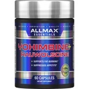 AllMAX 基本原理 YOHIMBINE + RAUWOLSCINE - 60个盖层 - 支持脂肪燃烧和抑制类 - 60个服务