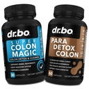 Colon Cleanser Detox & Body Cleanse - 15 Day Colon Cleanse Pills with probiotic & Intestinal Guard Cleanser - 肠胃Bowel运动补充剂 Bloating Gut Loss支持