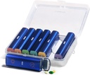 Metal Weekly Pill Organizationer 2 Times a Day,铝合金便携式旅行药盒 7日,AM PM Twice Daily Pill Case for Vitamin, Medicine, Supplement, Fish Oil 页面存档备份,存于互联网档案馆 金属周刊 Pill Organization 7日,AM PM Twice Daily Pill case for Vitamin, Medicine, Supplements, Fish Oil