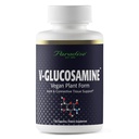 天堂草药 V-Glucosamine 补充品, 组织与联合健康, Super Potent, Ultra Pure, Vegan, 非转基因生物, Gluten Free, 120 蔬菜卡普尔