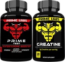 Prime Labs Prime Test + Creatine Capsules 高级实验室测试
