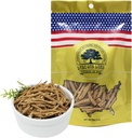 来自威斯康辛州的美国人Ginseng, DOL 美国威斯康辛州Ginseng Slices Root 西洋参/美國花旗參(4 Ounce (Bag of 1) Small Root)