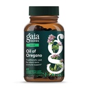 Oregano的Gaia Herbs Oil - Imune & Antioxidant Support Suppless - 配属Oregano Oil, Carvacrol & Thymol* - 60 Vegan液态植物-Capsules(30天供应)