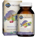 生命有机花园 妇女产前多维生素与维生素D3, B6, B12, C & Iron, Folate for Energy and Health Fetal Development — Organic, Non-GMO, Gluten-Free, Vegan, 60天供应