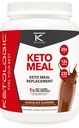 KetoLogic Keto Meal Modern 摇摆粉,用于最佳结果 + MCT 油 + 草 Fed Whei - 完美地为 Ketosis 设计的宏 - 20种服务 - 巧克力