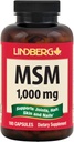 MSM Capsules | 1000mg | 180 Count Sulfur | 非转基因生物,Gluten Free Supplement | by Lindberg