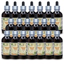 桃树(Prunus Persica) 丁香,干巴克液体提取剂(Brand name:Herbalterra, Proudly made in USA) 20x4 fl.oz(20x120 ml) ried                  
