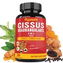 Cissus Quadrangularis Capsules 配有 Boswellia, Guggul, Turmeric, 黑胡椒提取器 - 150 Capsules - 5个月供应