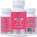 产前和产后维生素:Folate、DHA、Choline、Iron、B12、多维生素和抗生素、支持胎儿脑发育、怀孕和产后保健、Vegan、非GMO、无葡萄糖、30天