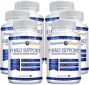 经核实的纤维支持 - 540 Capsules - MSM, 镁,维生素D3, BioPerine - 6个月供应 - Vegan