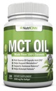 MCT Oil - 3000mg per service - 180 软胶 - 由100%的有机椰子制成 - 非转基因、冷压、Paleo 友好胶囊 - 对焦点和古特健康有好处