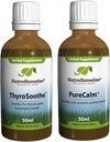 土著补救 ThyroSoothe 和 PureCalm ComboPack