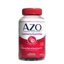 AZO Cranberry Urinary Tract 健康Gummys 饮食补充 2 Gummys = Glass Cranberry Juice 帮助清洁 保护自然莓 Flavor Gummys, Non-GMO, 40 Counter