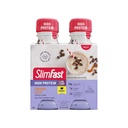 SlimFast Advanced Energy Caramel Latte Shake – 准备饮用食用替换剂 – 20g of Protein, 11 f. oz. Bottle, 4 Count (Packaging May Vary)