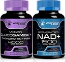 LABSRX Glucosamine Chondroitin MSM NAD 补充盖