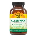 乡村生活 Aller-Max - 含有溴化物的Quercetin 补充剂 - 含有维生素C、锌和植物混合剂的Immune 支持剂 - 认证无胶体, Vegan (100 Counter (Pack of 1))