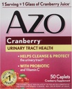 AZO Cranberry 健康尿道切除术,配有免疫促进剂和维生素C-50 Tab(包装5月Vary)