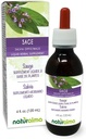 Naturalma Sage (Salvia officinalis) 叶无酒精小叮当 - 4 fl oz 液滴提取 - 草药补充 - Vegan