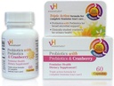vH 配有预生素和Cranberry女性保健补充剂-60 Capsules 1-Pack