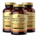 Solgar Choline/Inositol 500 mg/500 mg,100 蔬菜卡普尔 -- -- 能源代谢、肝脏健康、大脑和神经功能的基本条件 -- -- 非GMO、Vegan、Gluten Free、乳制品自由、Kosher -- -- 50种服务