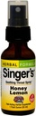 Herbs Etc. Singer's Saving Grace Honey Lemon – 喉咙安慰的草药补救措施 – 舒畅,水利支持 licorice – 基于酒精 – 1 fl oz(75 services)