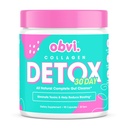 Obvi Detox Colon Cleanse Supplement QQ促进消化和古特健康, Bloating Relief, 帮助去除毒素 QQ 与牛奶亚特尔, Psyllium Husk, Senna Leaf ~ 90 Capsules ~ 30 服务