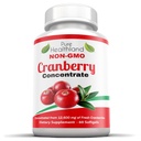 非GMO Cranberry从12,600mg - 三强软胶 - 方便吞咽药丸供男女使用,1瓶