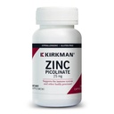Kirkman – Zinc Picolinate 25 mg – 伪甲状腺素 – 150 植物卡普尔 – Gluten Free – Casein Free – 矿物